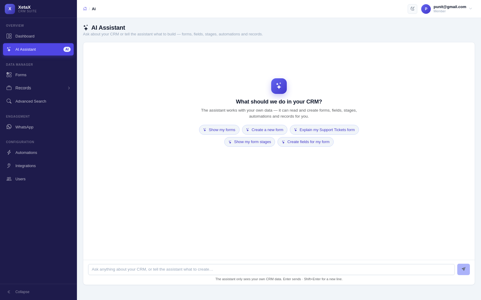 XetaX AI assistant